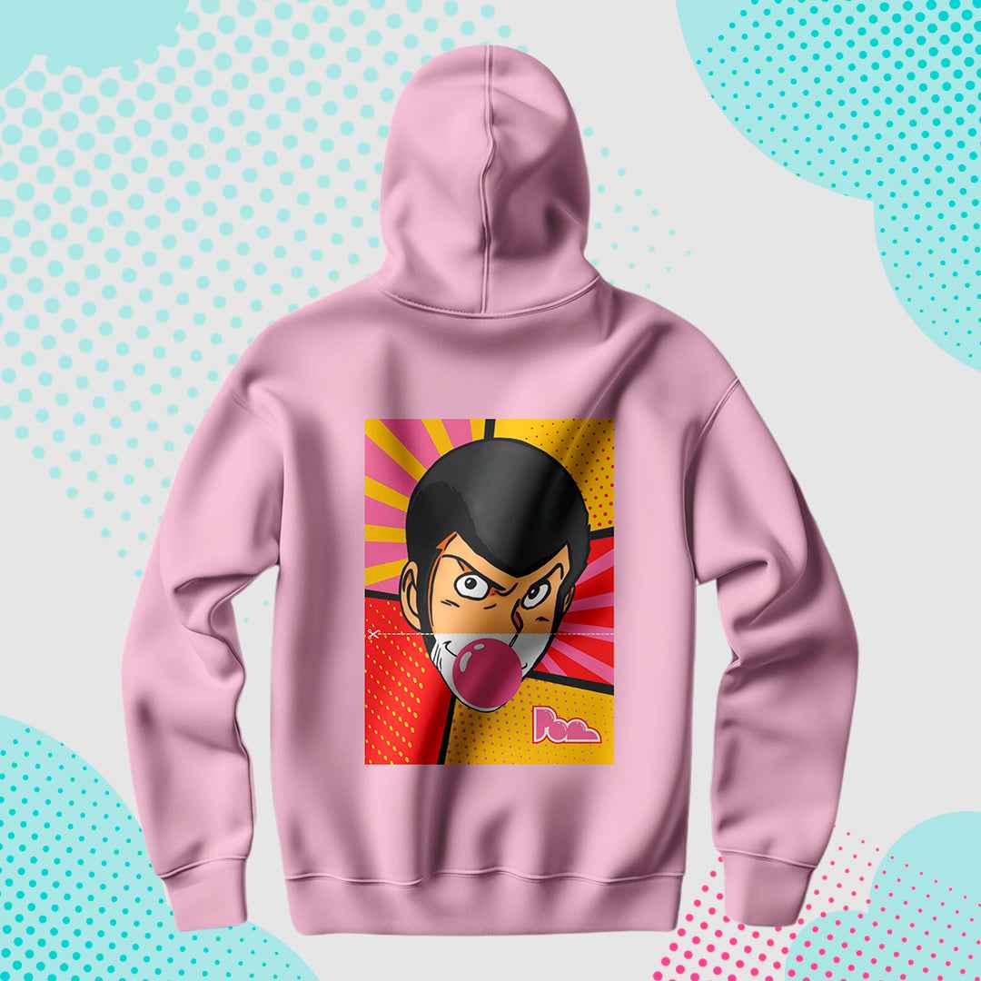 Felpa Pop con Cappuccio "Lupin"