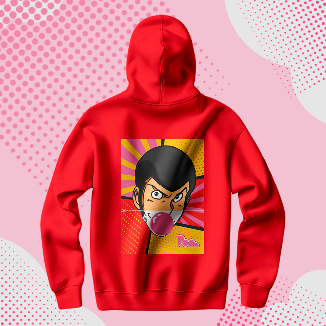 Felpa Pop con Cappuccio "Lupin"