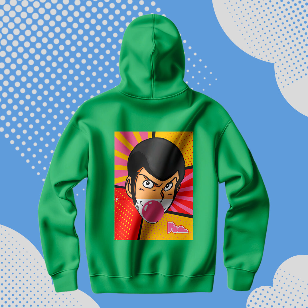 Felpa Pop con Cappuccio "Lupin"