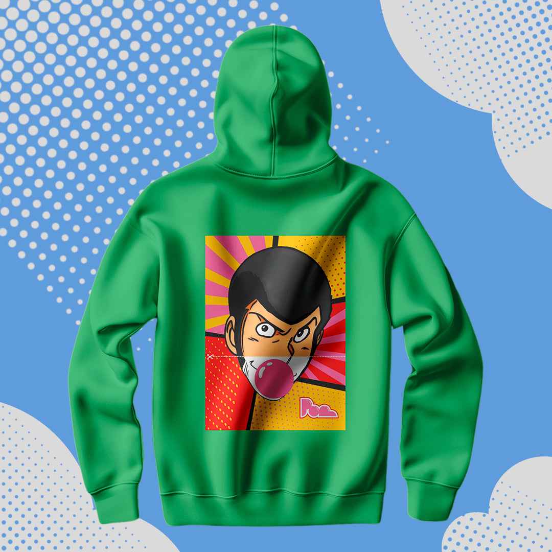 Felpa Pop con Cappuccio "Lupin"