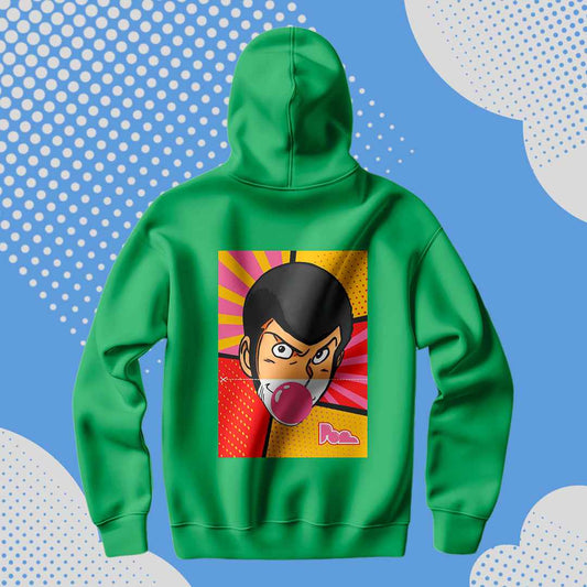 Felpa Pop con Cappuccio "Lupin"