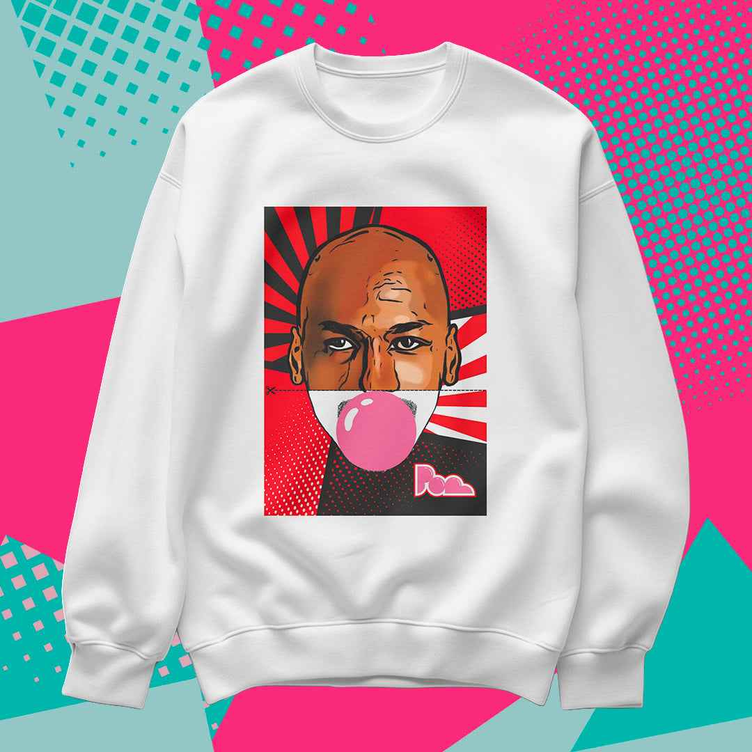 Felpa Pop Girocollo "Mj"