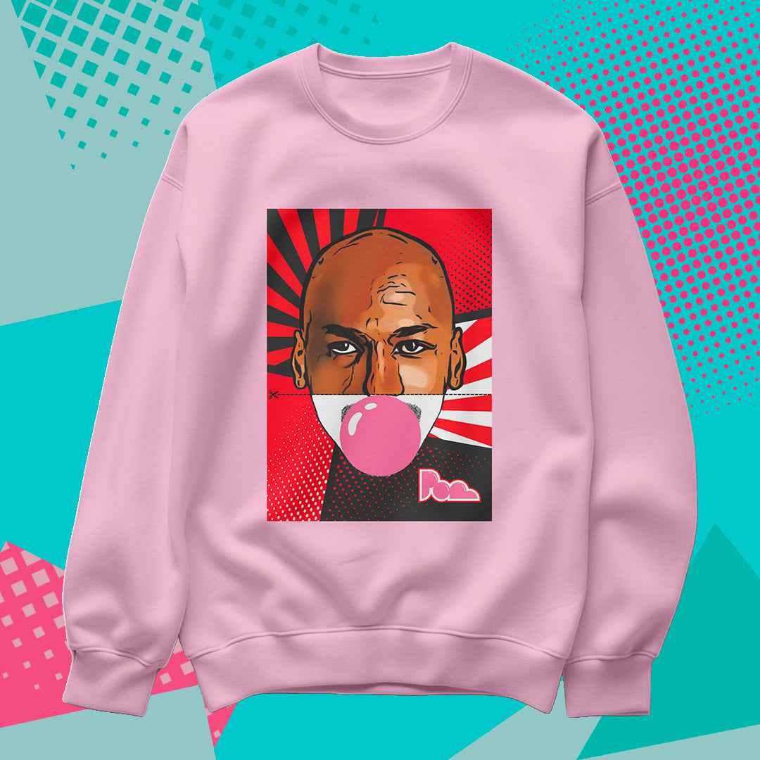 Felpa Pop Girocollo "Mj"