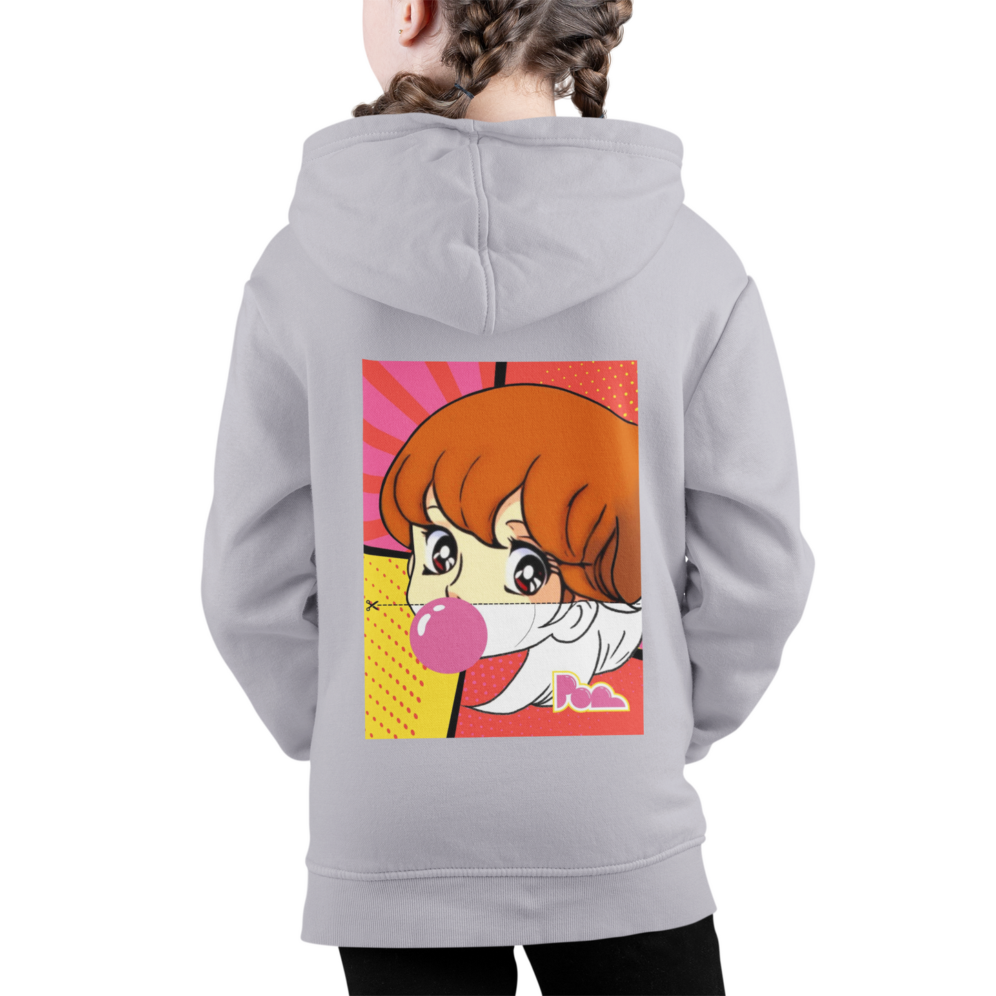 Felpa con zip Pop "Licia" KIDS - PopbyAlessandro