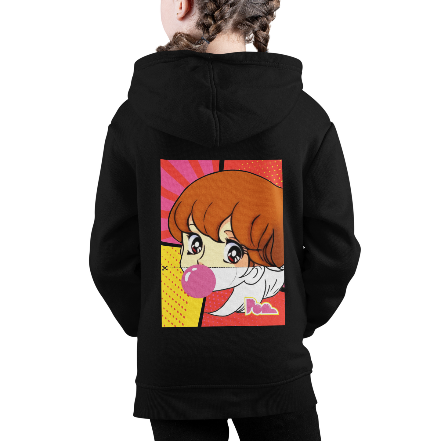 Felpa con zip Pop "Licia" KIDS - PopbyAlessandro