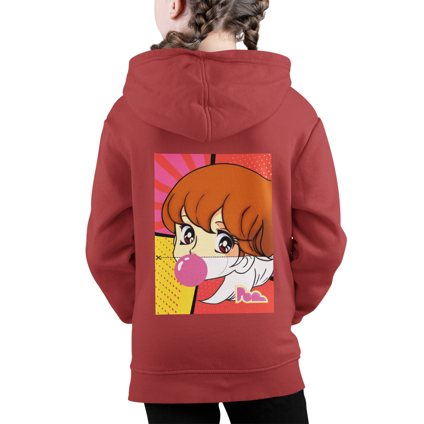 Felpa con zip Pop "Licia" KIDS - PopbyAlessandro