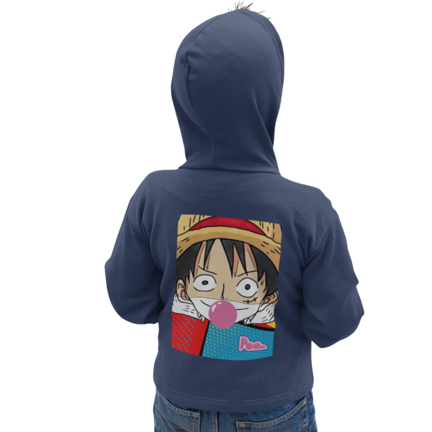 Felpa con zip Pop "Luffy" KIDS - PopbyAlessandro