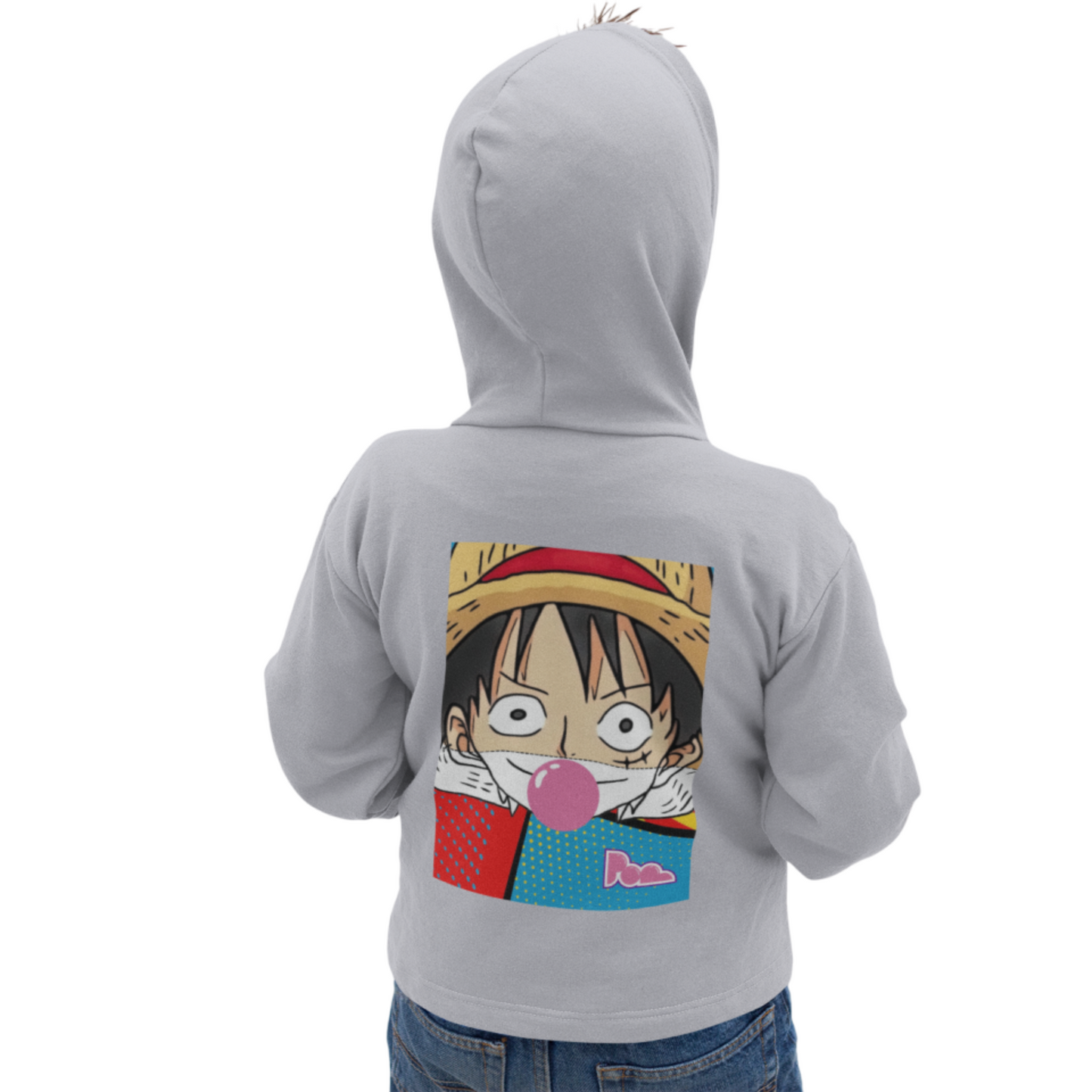 Felpa con zip Pop "Luffy" KIDS - PopbyAlessandro