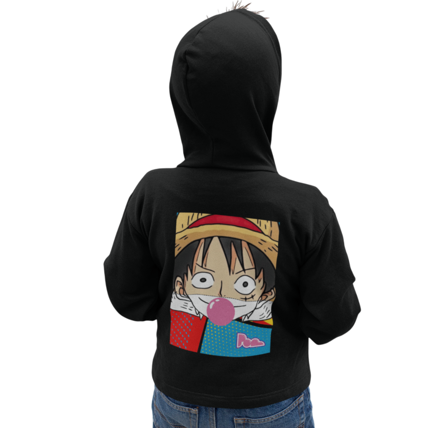 Felpa con zip Pop "Luffy" KIDS - PopbyAlessandro