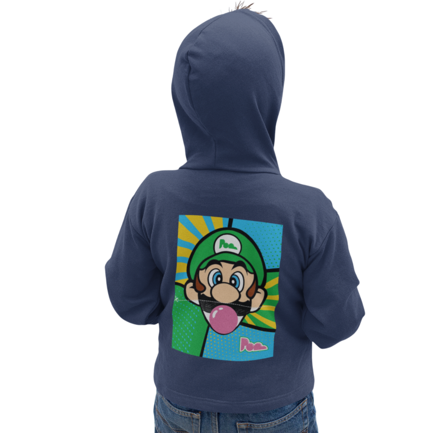 Felpa con zip Pop "Luigi" KIDS - PopbyAlessandro
