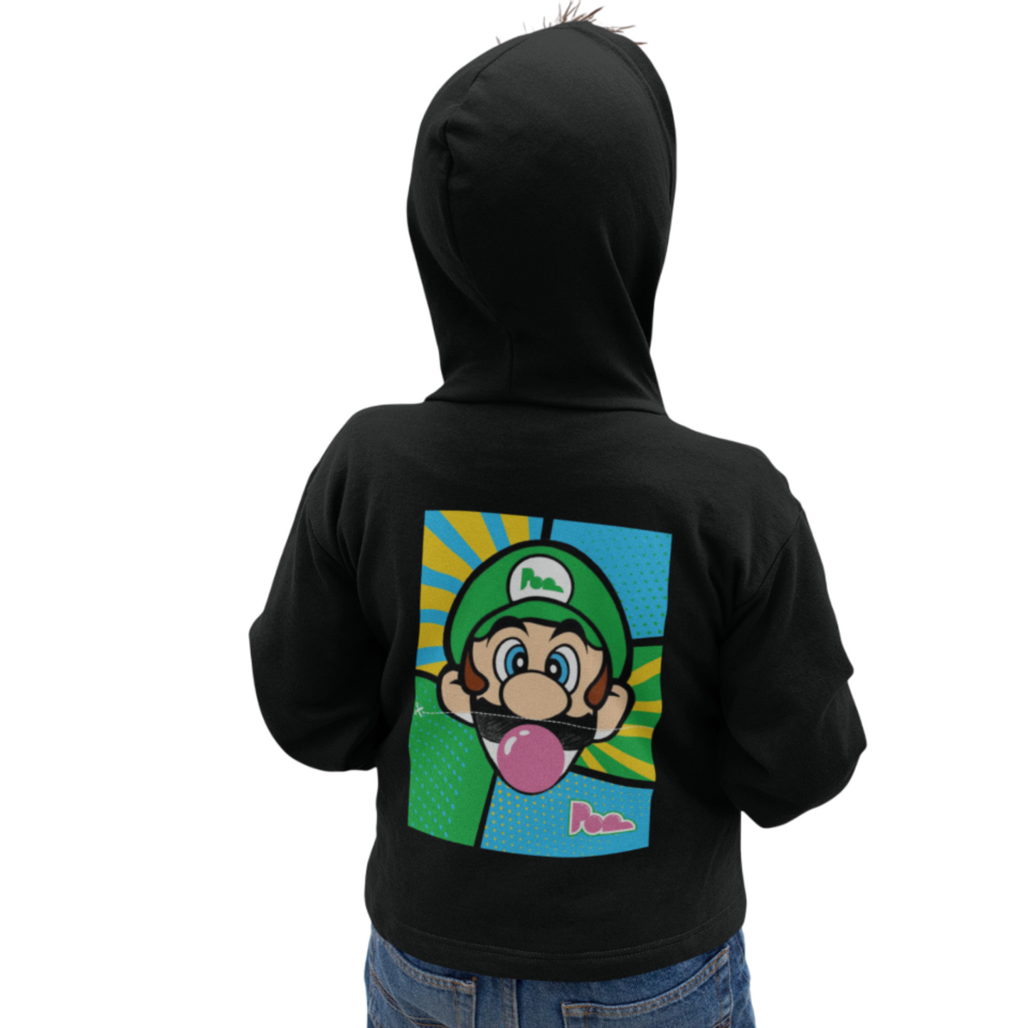 Felpa con zip Pop "Luigi" KIDS - PopbyAlessandro