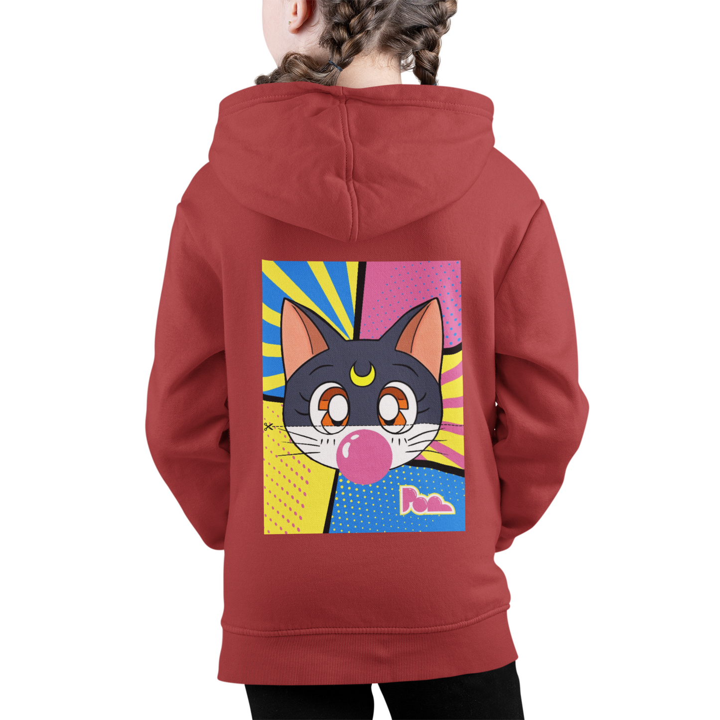 Felpa con zip Pop "Luna" KIDS - PopbyAlessandro