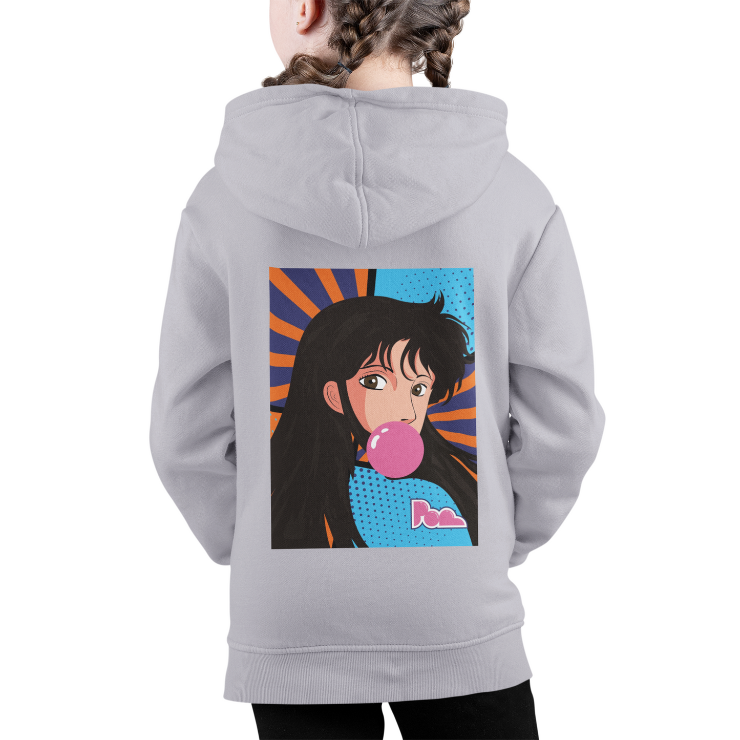 Felpa con zip Pop "Occhi di gatto" KIDS - PopbyAlessandro