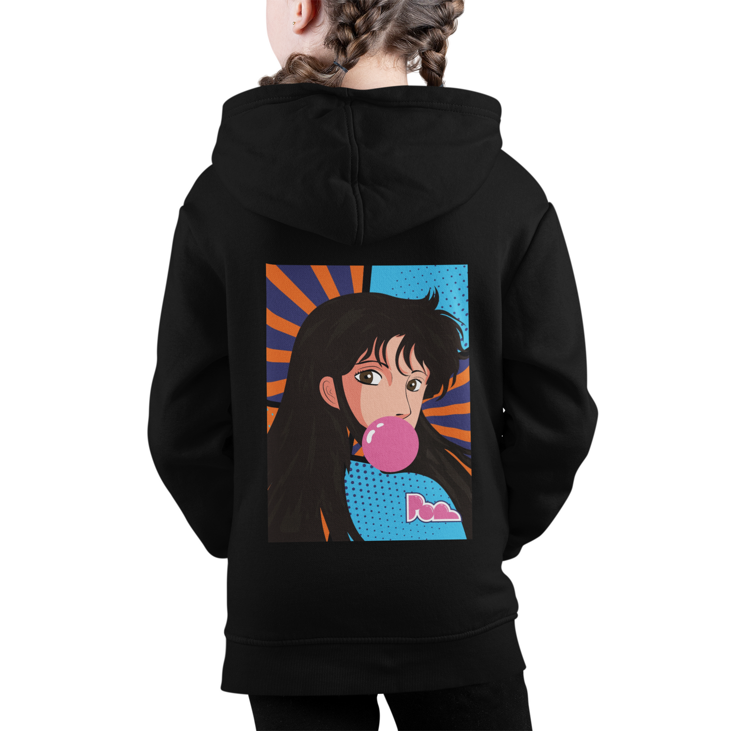 Felpa con zip Pop "Occhi di gatto" KIDS - PopbyAlessandro