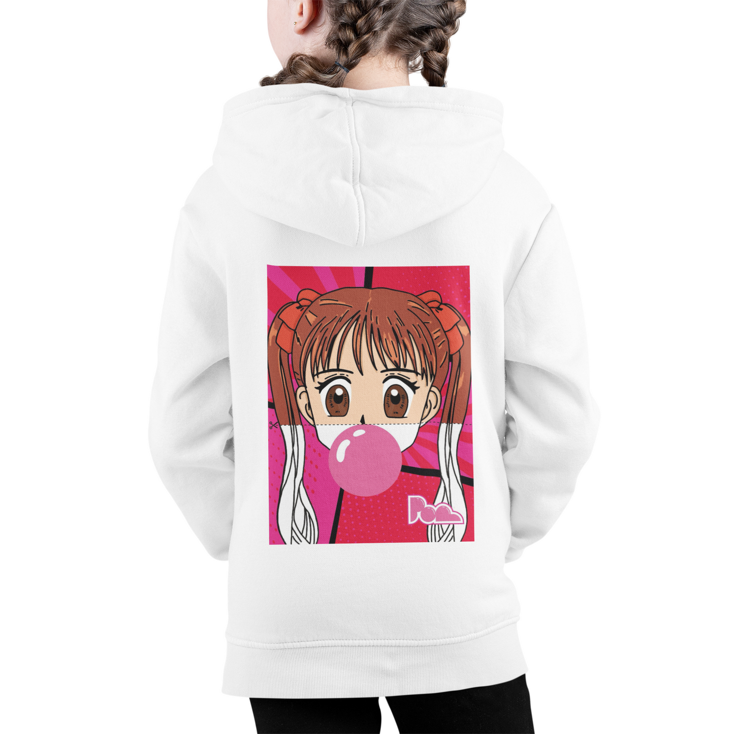 Felpa con zip Pop "Rossana" KIDS - PopbyAlessandro