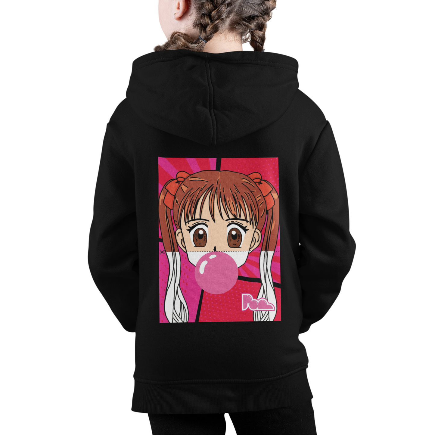 Felpa con zip Pop "Rossana" KIDS - PopbyAlessandro