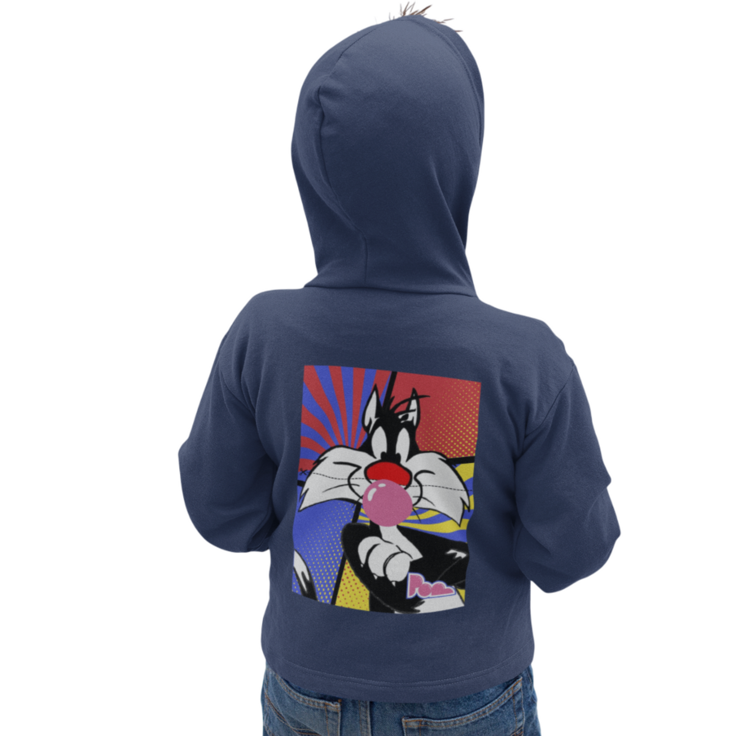 Felpa con zip Pop "Silvestro" KIDS - PopbyAlessandro