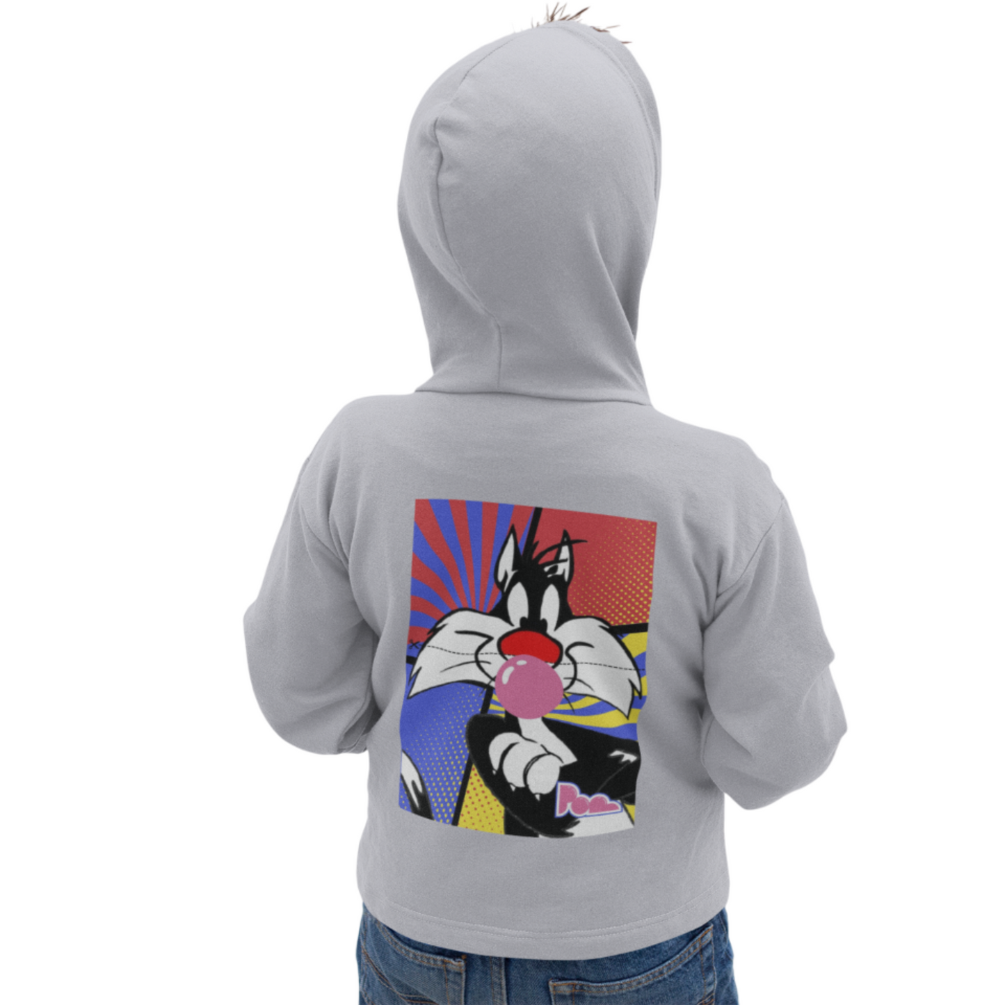 Felpa con zip Pop "Silvestro" KIDS - PopbyAlessandro