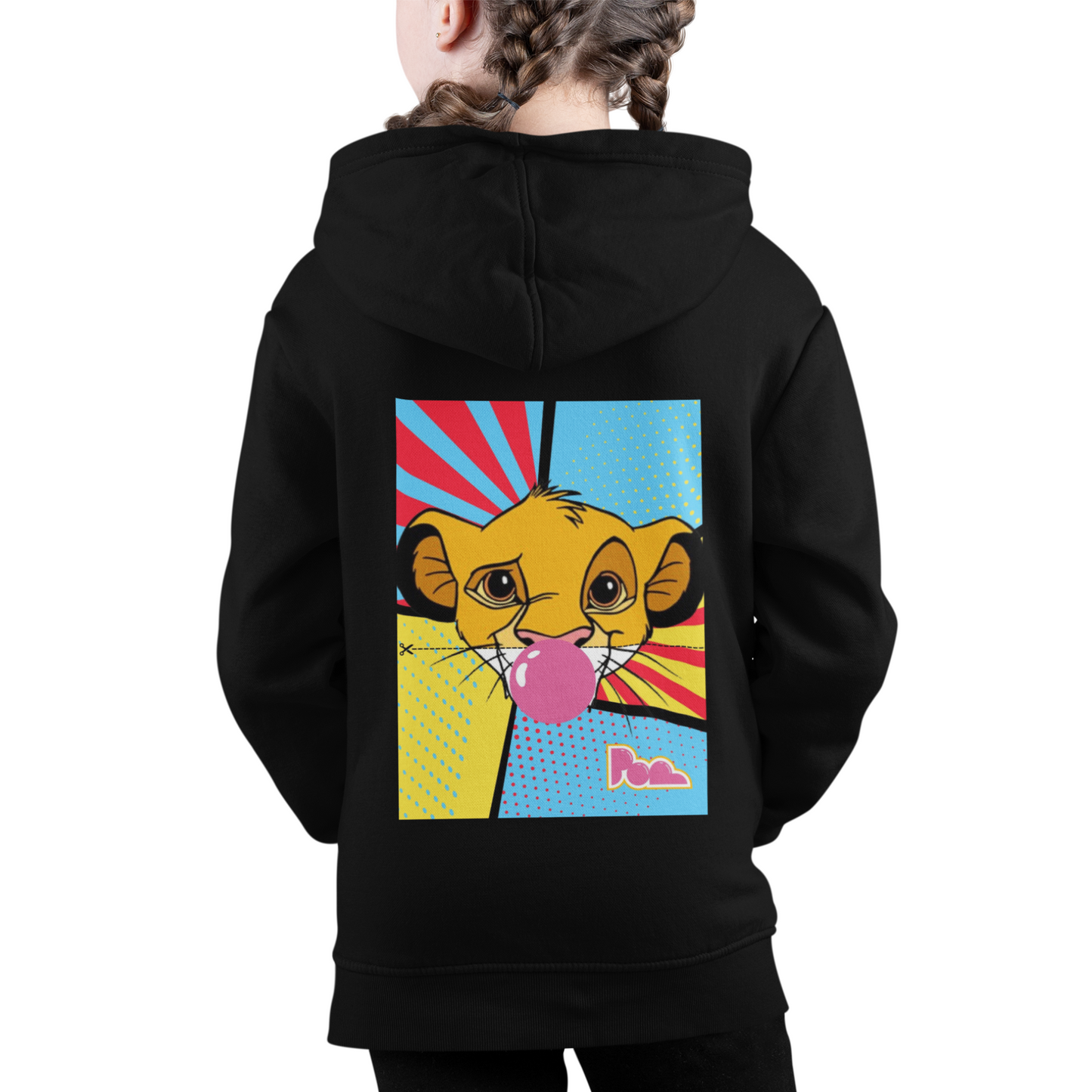 Felpa con zip Pop "Simba" KIDS - PopbyAlessandro