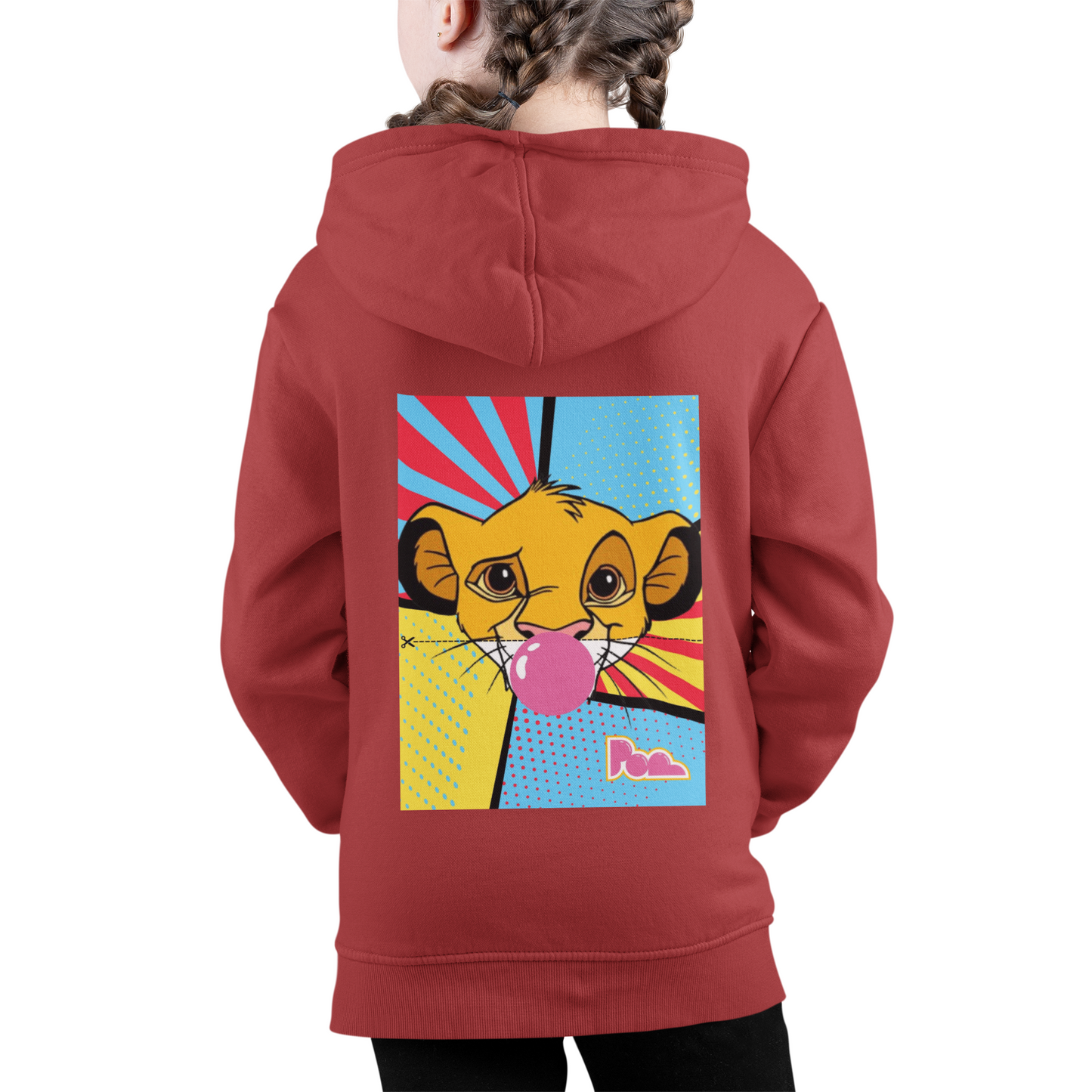 Felpa con zip Pop "Simba" KIDS - PopbyAlessandro