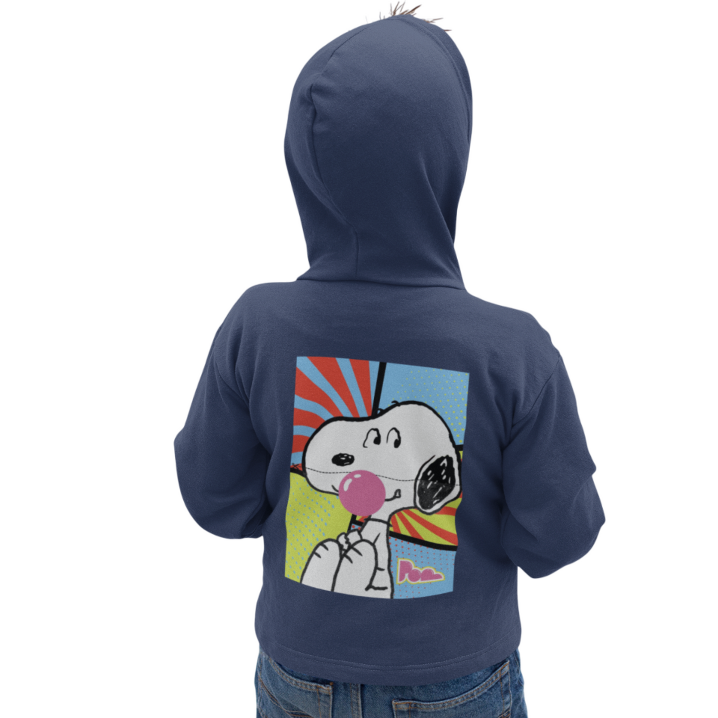 Felpa con zip Pop "Snoopy" KIDS - PopbyAlessandro