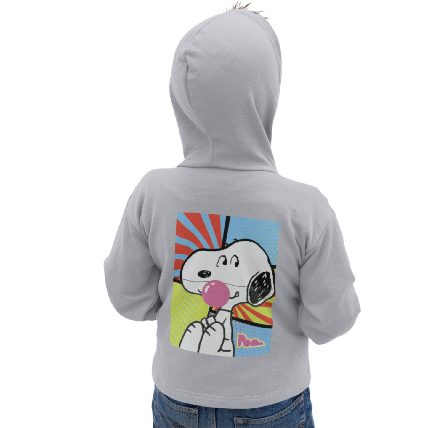Felpa con zip Pop "Snoopy" KIDS - PopbyAlessandro