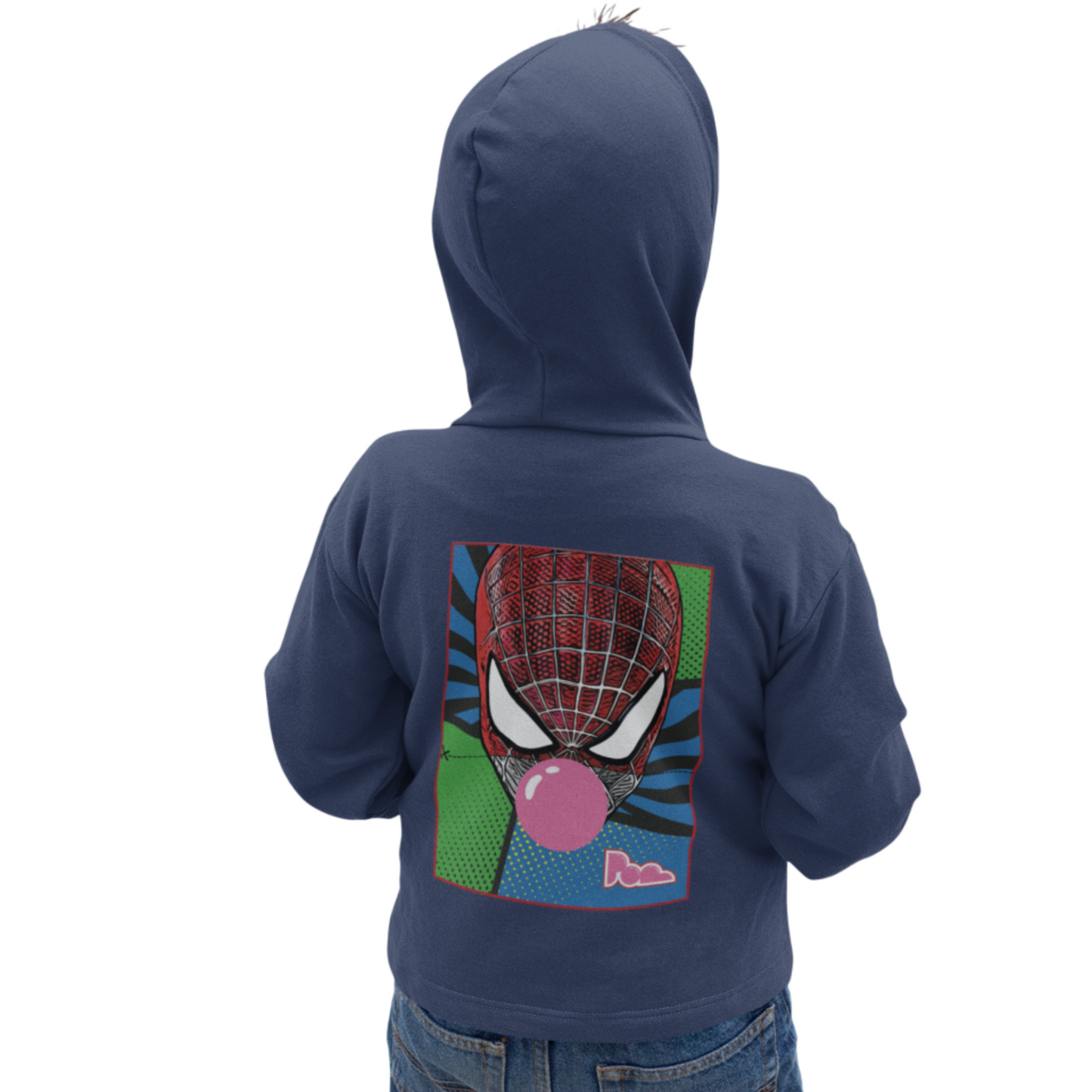 Felpa con zip Pop "Spider" KIDS - PopbyAlessandro