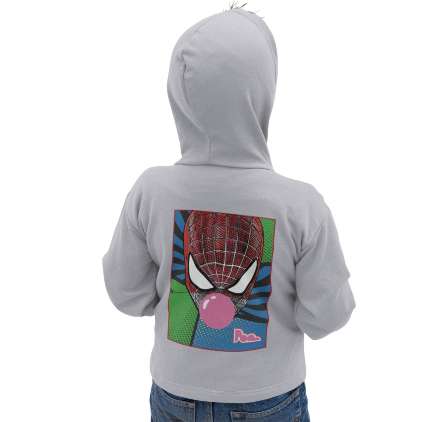 Felpa con zip Pop "Spider" KIDS - PopbyAlessandro