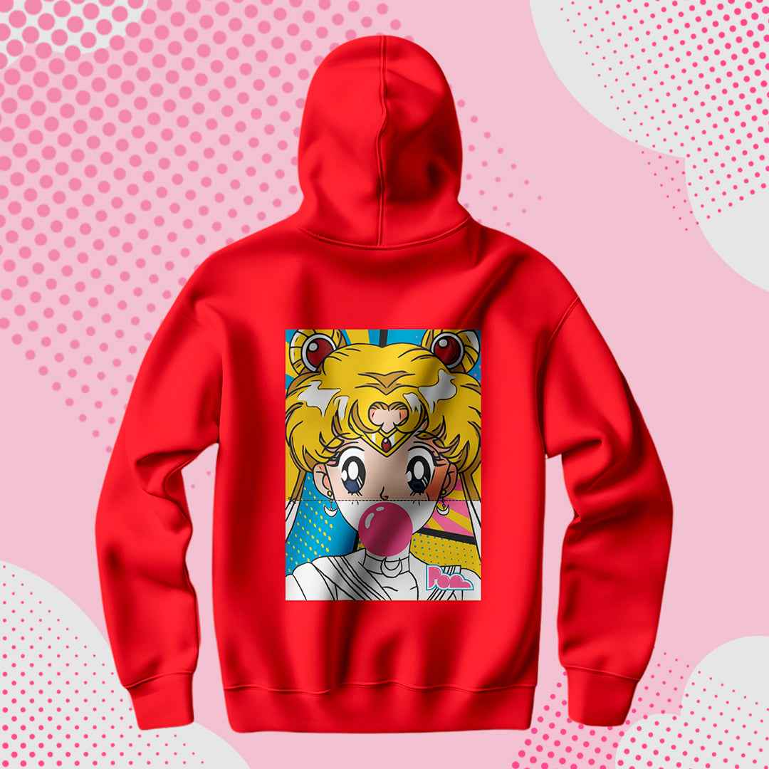 Felpa Pop con Cappuccio "Sailor Moon"