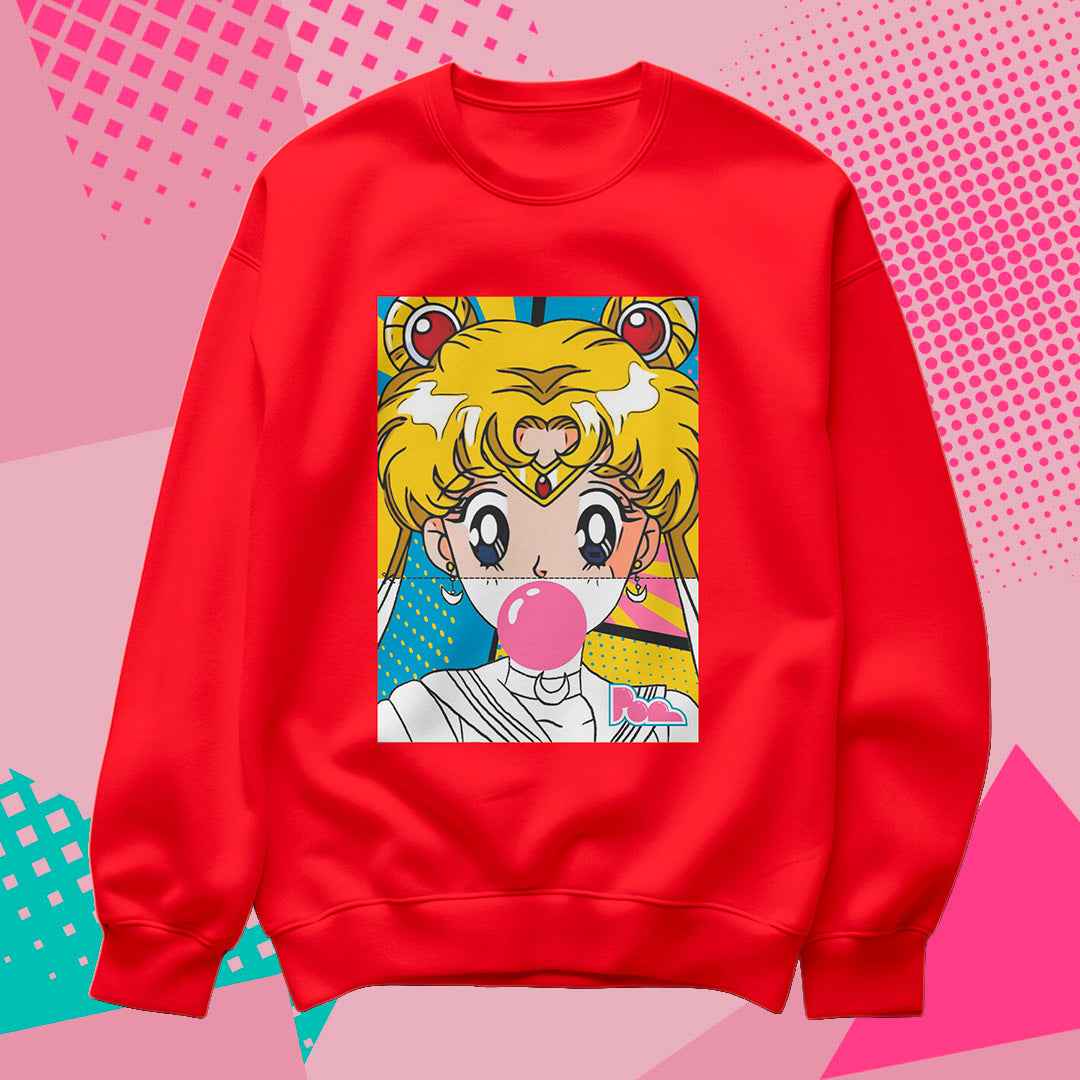 Felpa Pop Girocollo "Sailor Moon"
