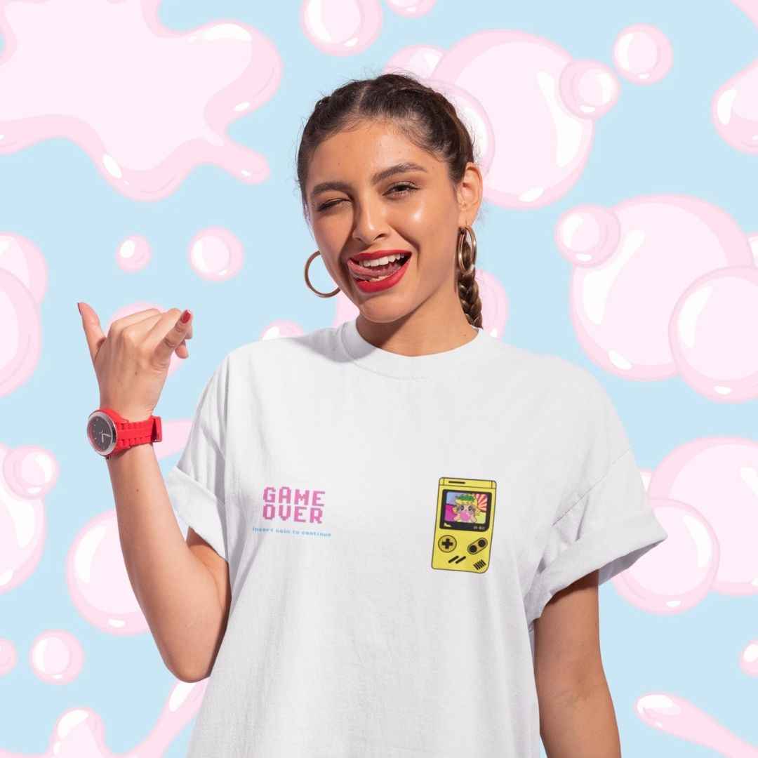 T-Shirt "Gameboy Pollon Pixel" - Pop