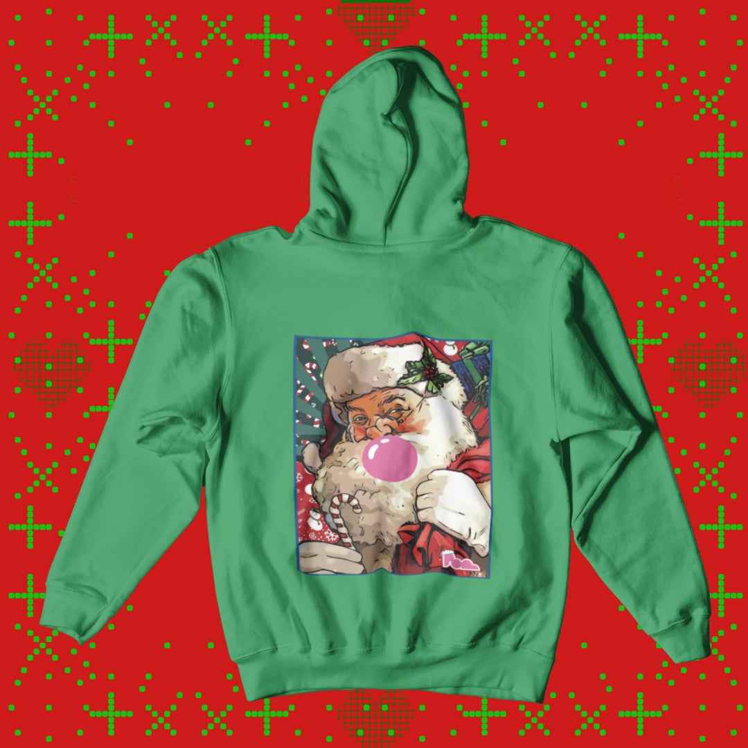 Felpa Cappuccio "Xmas Babbo Natale" - Pop