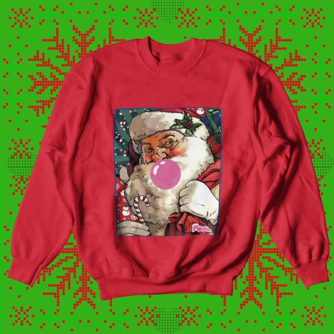 Felpa Girocollo "Xmas Babbo Natale" - Pop