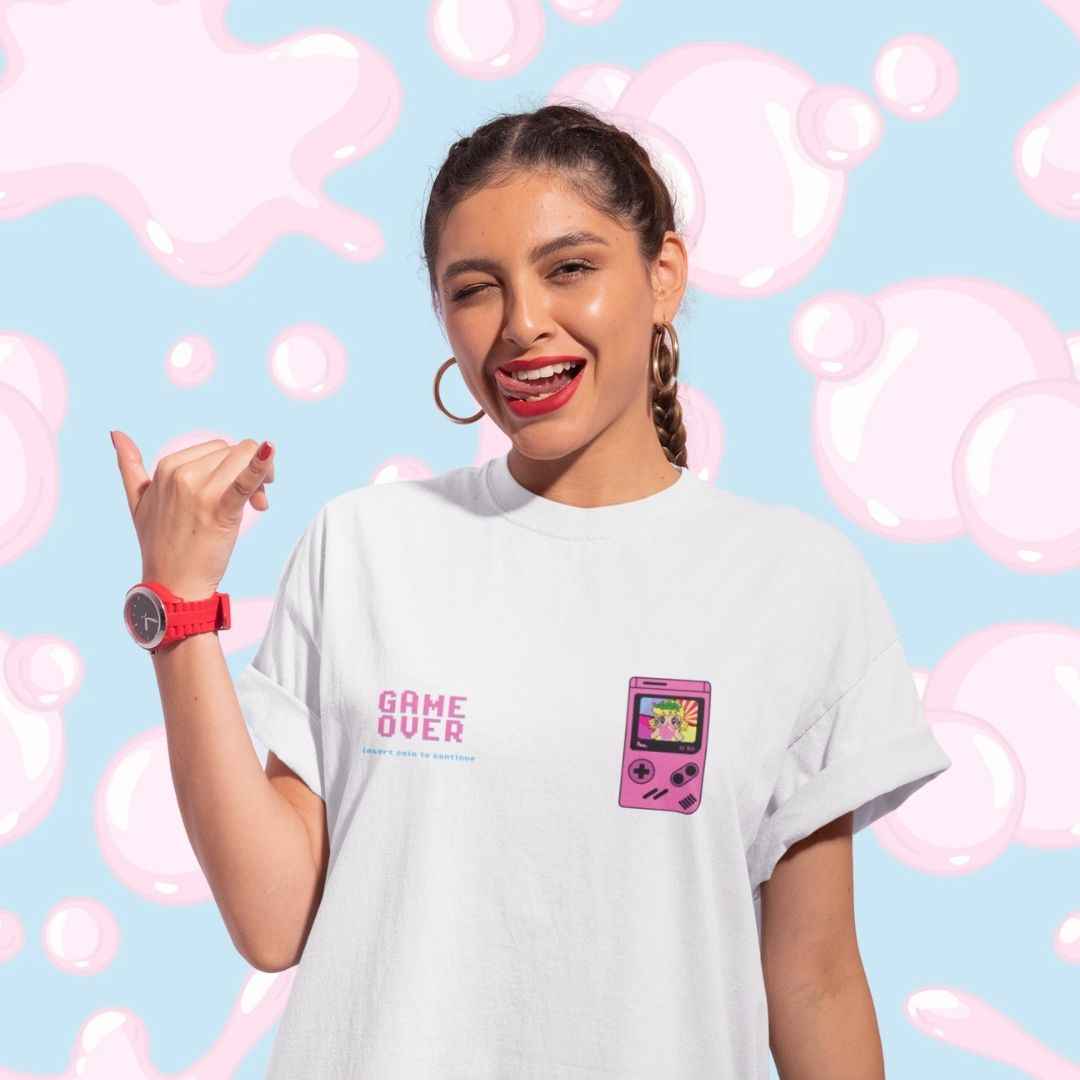 T-Shirt "Gameboy Pollon Pixel" - Pop