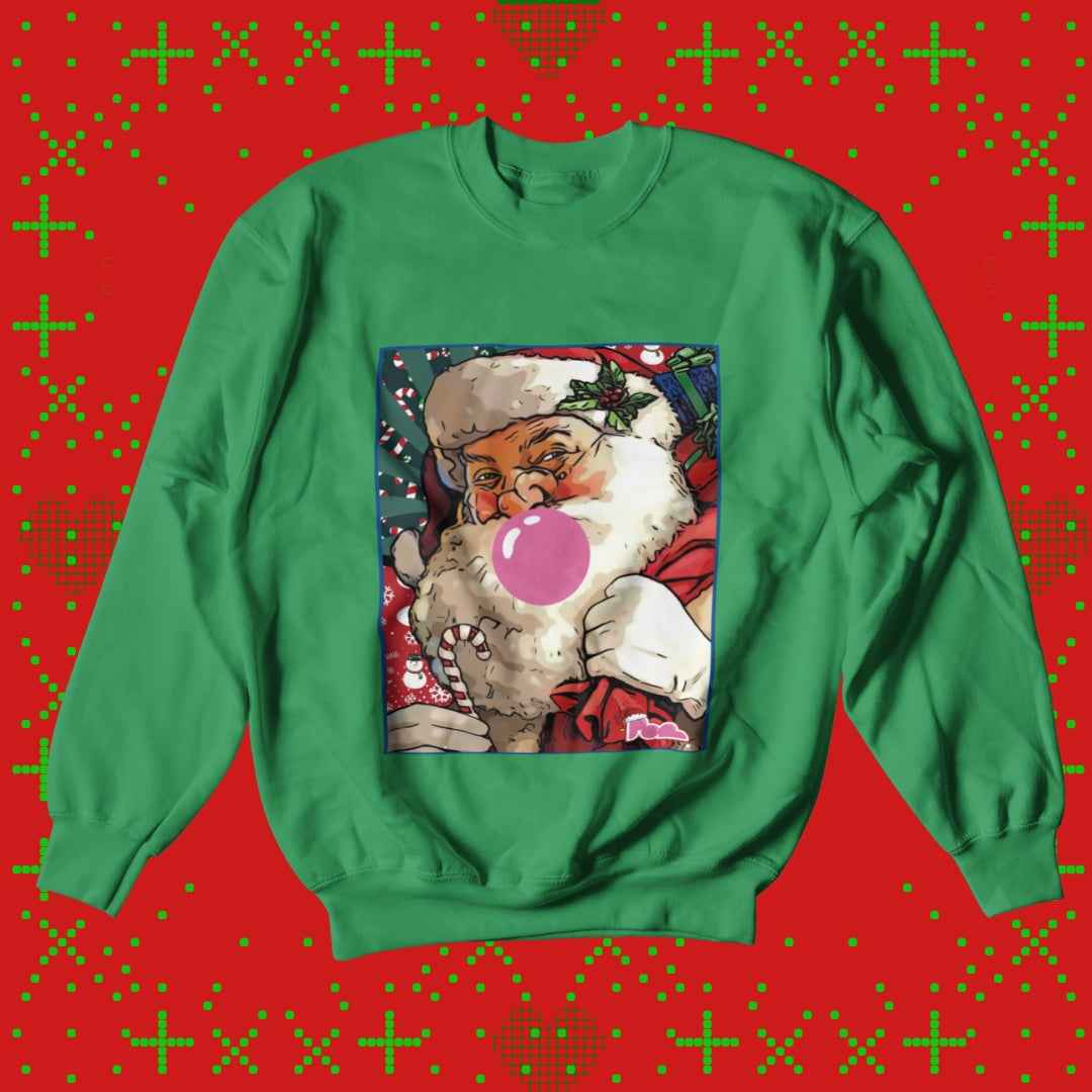 Felpa Girocollo "Xmas Babbo Natale" - Pop