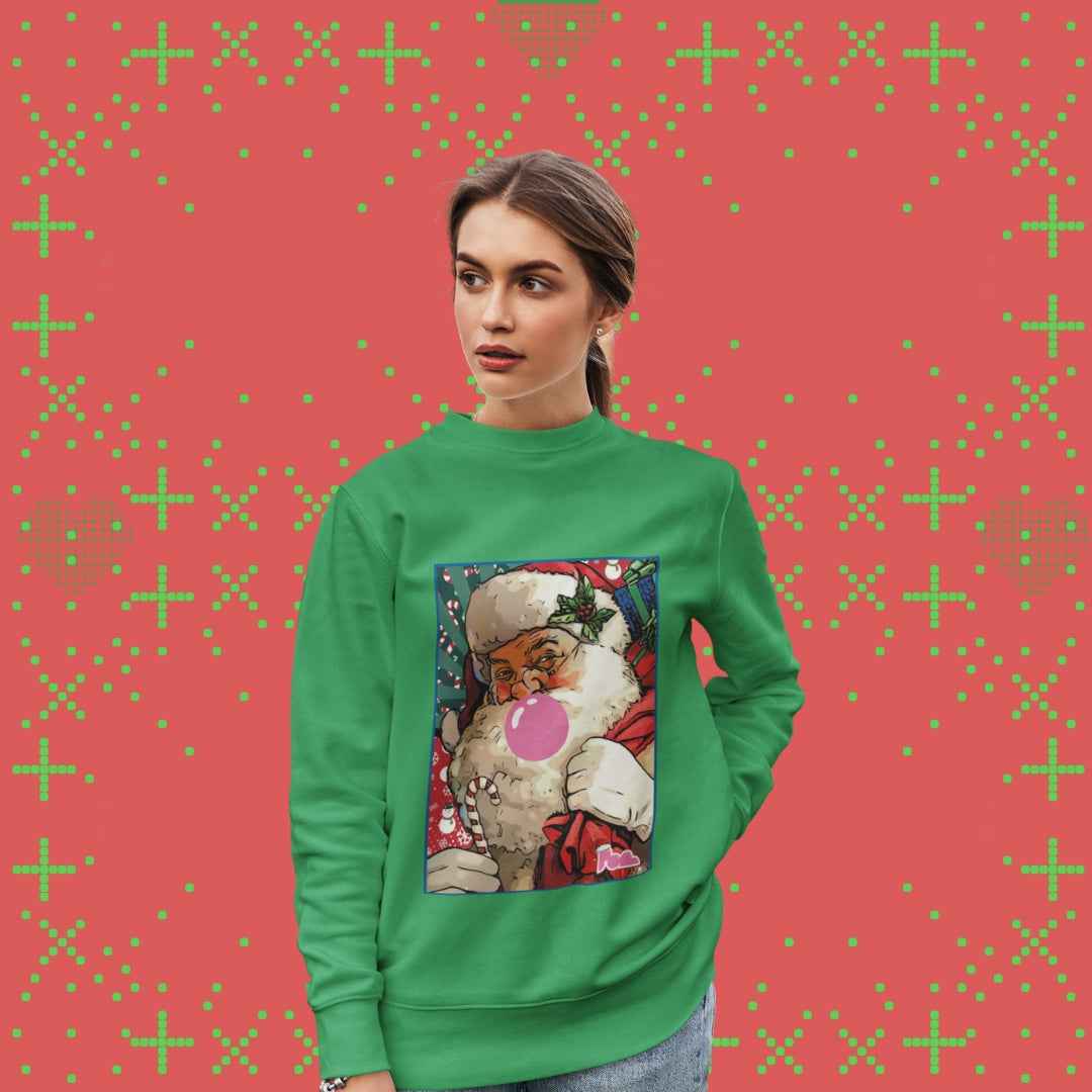 Felpa Girocollo "Xmas Babbo Natale" - Pop