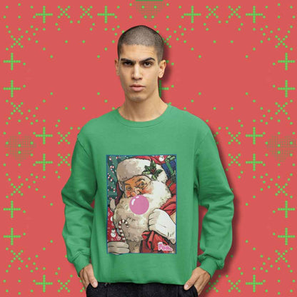 Felpa Girocollo "Xmas Babbo Natale" - Pop