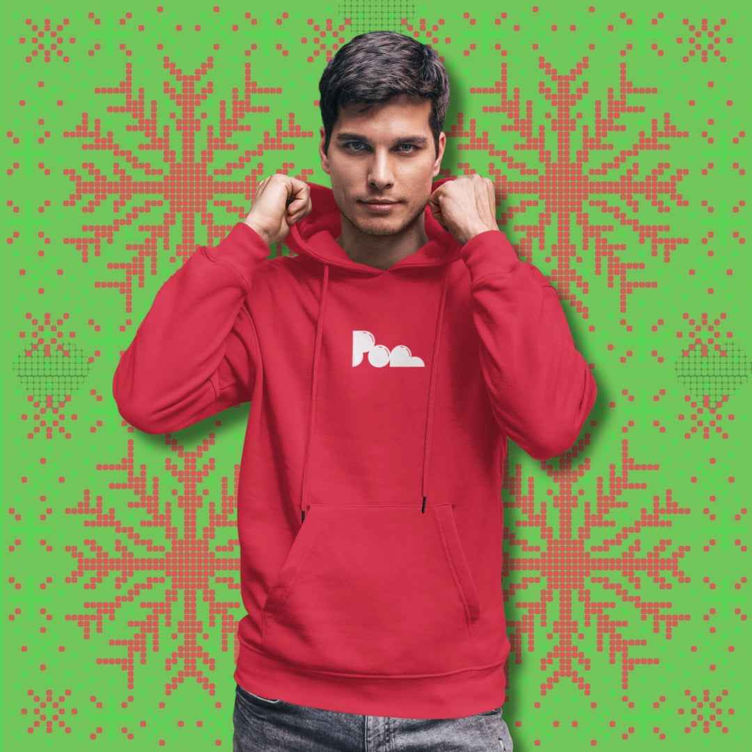 Felpa Cappuccio "Xmas Babbo Natale" - Pop