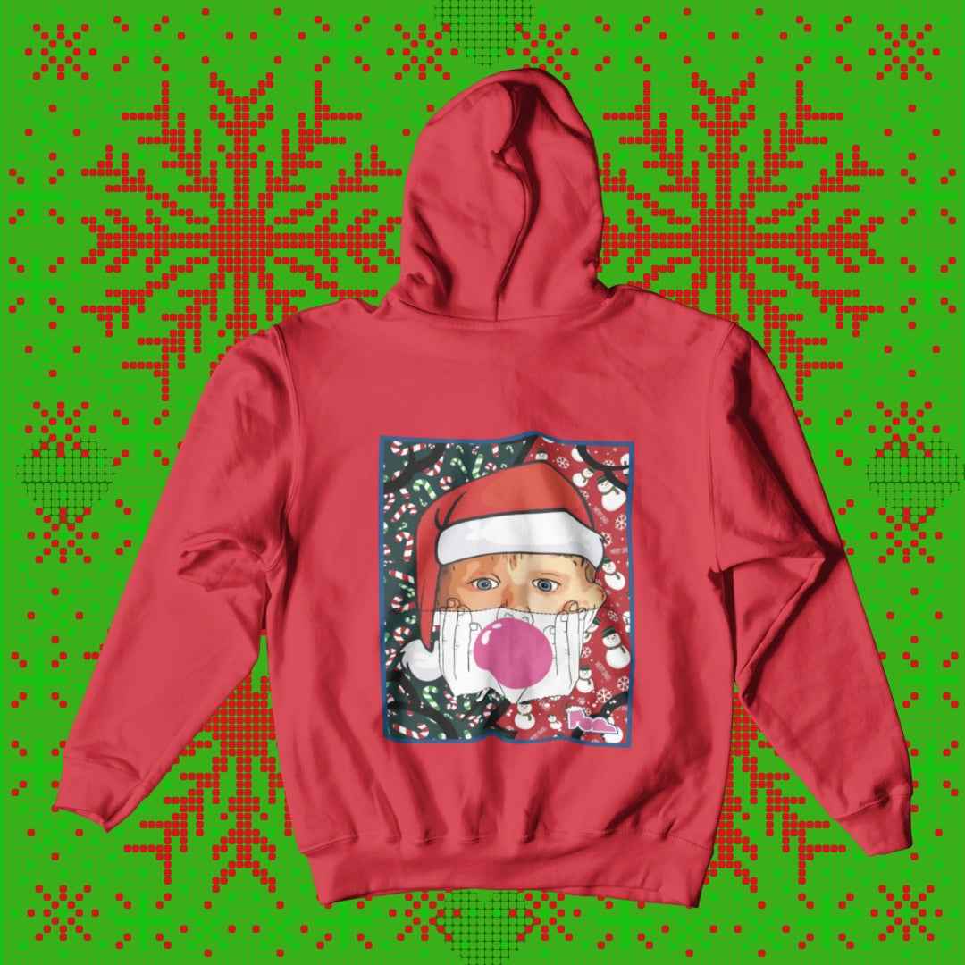 Felpa Cappuccio "Xmas Kevin" - Pop