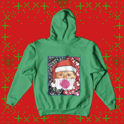 Felpa Cappuccio "Xmas Kevin" - Pop