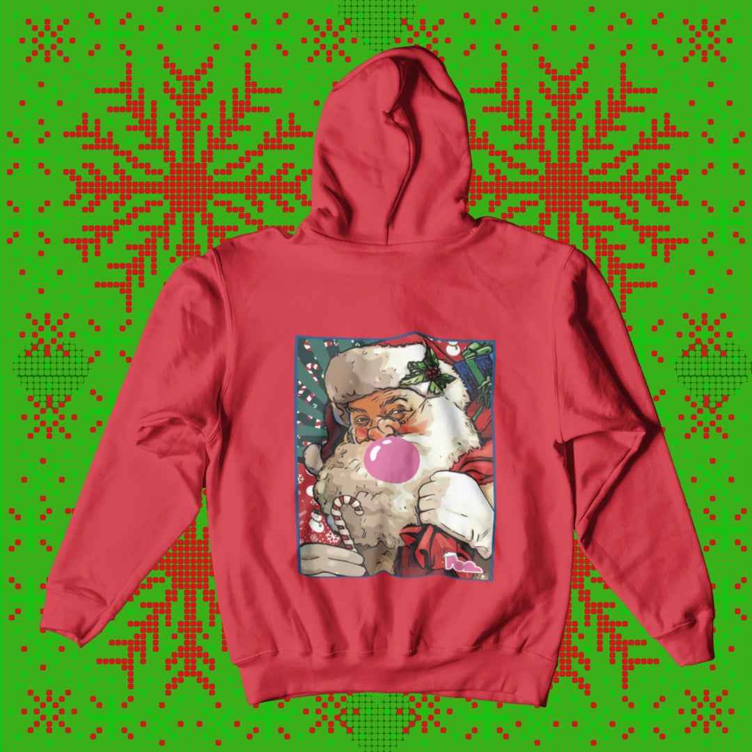 Felpa Cappuccio "Xmas Babbo Natale" - Pop