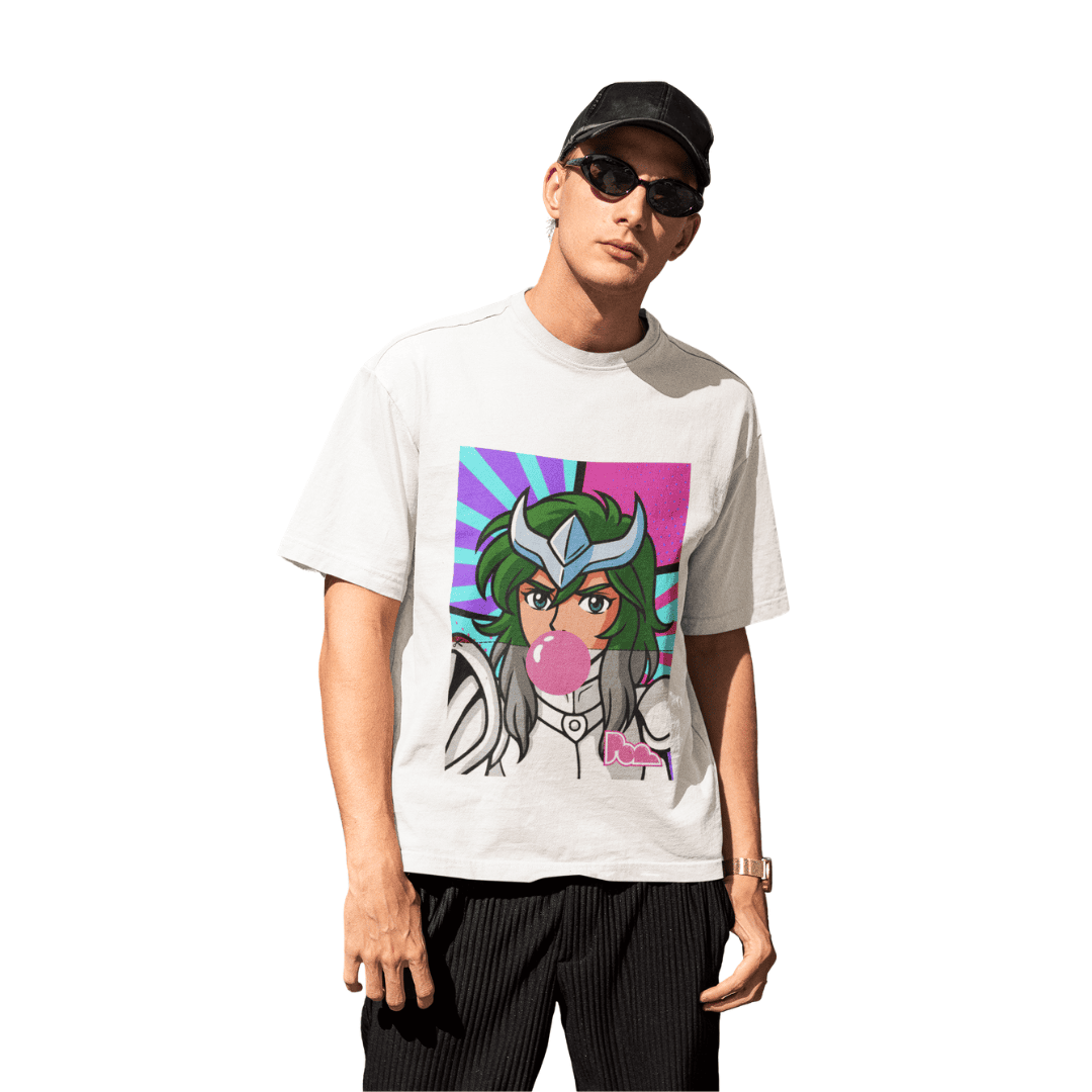 T-Shirt Bubble "Andromeda Cavaliere dello Zodiaco"