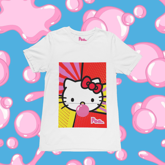 T-Shirt Bubble "Hello Kitty"