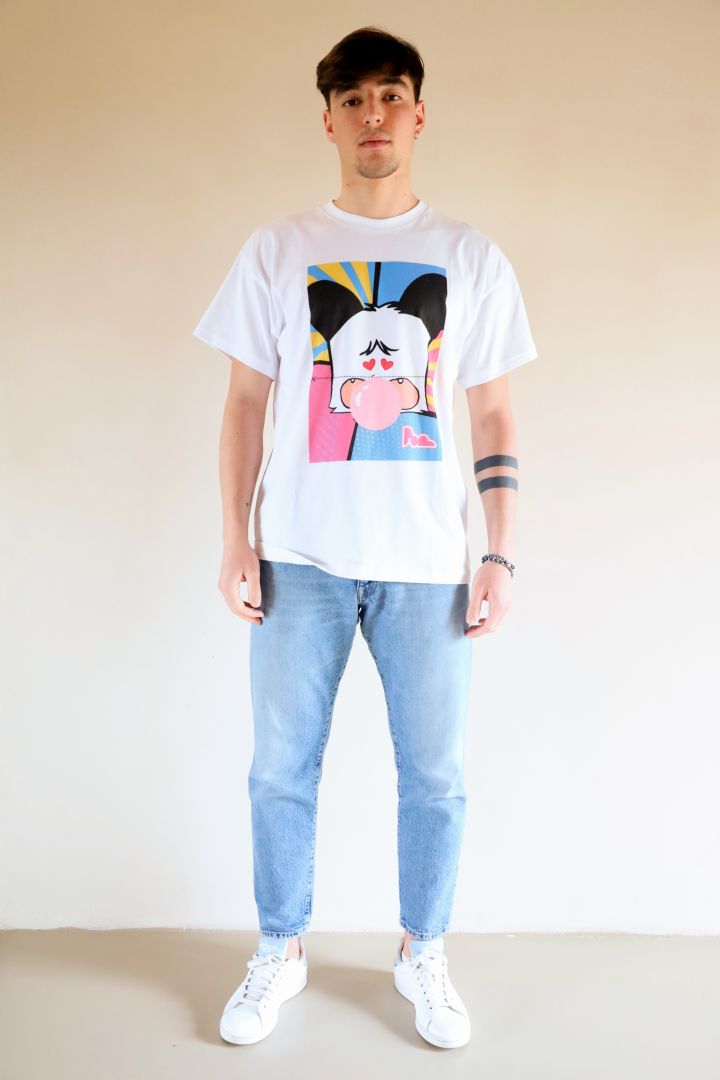 T-Shirt Bubble "Hello Spank"