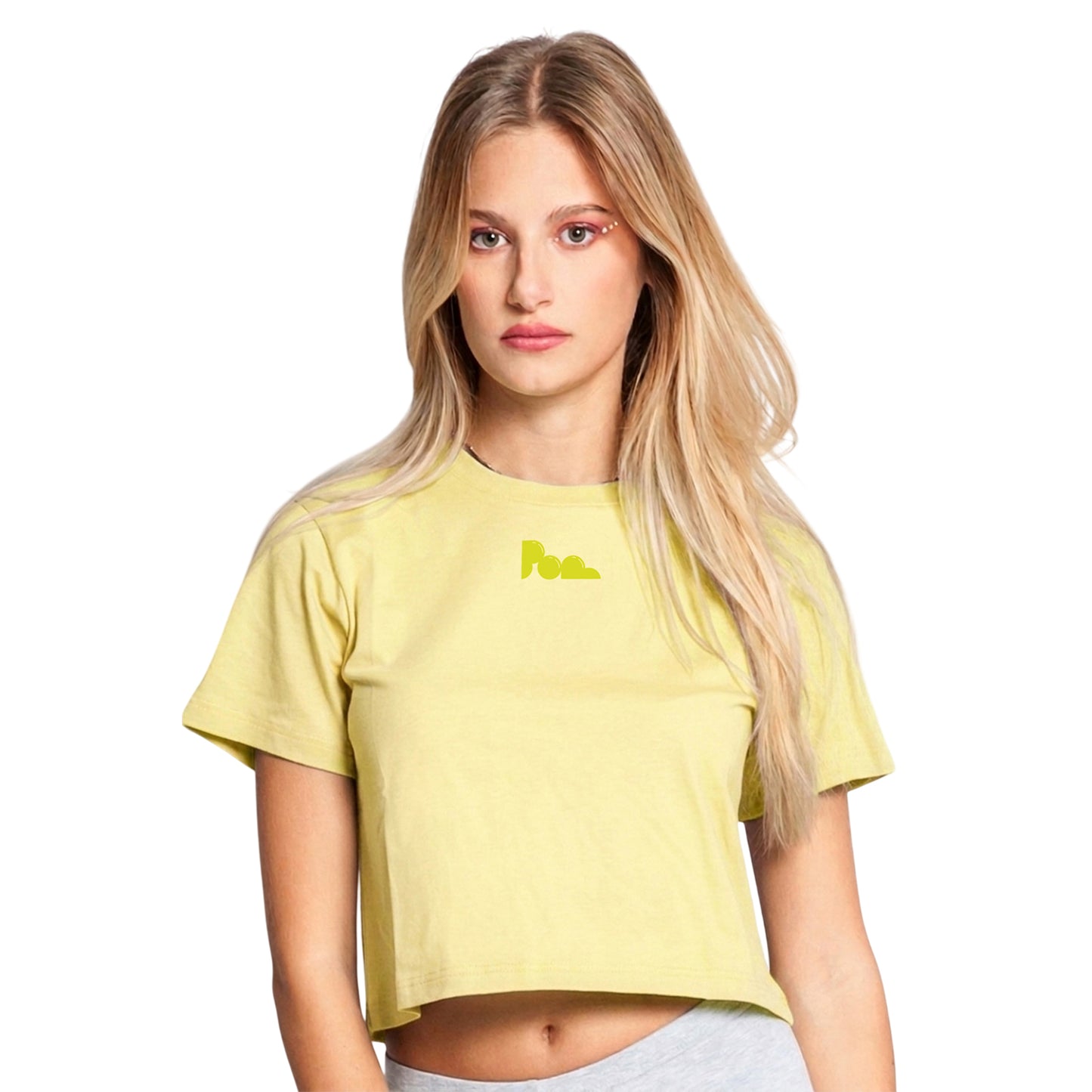 T-Shirt "Logo Pop" - Crop