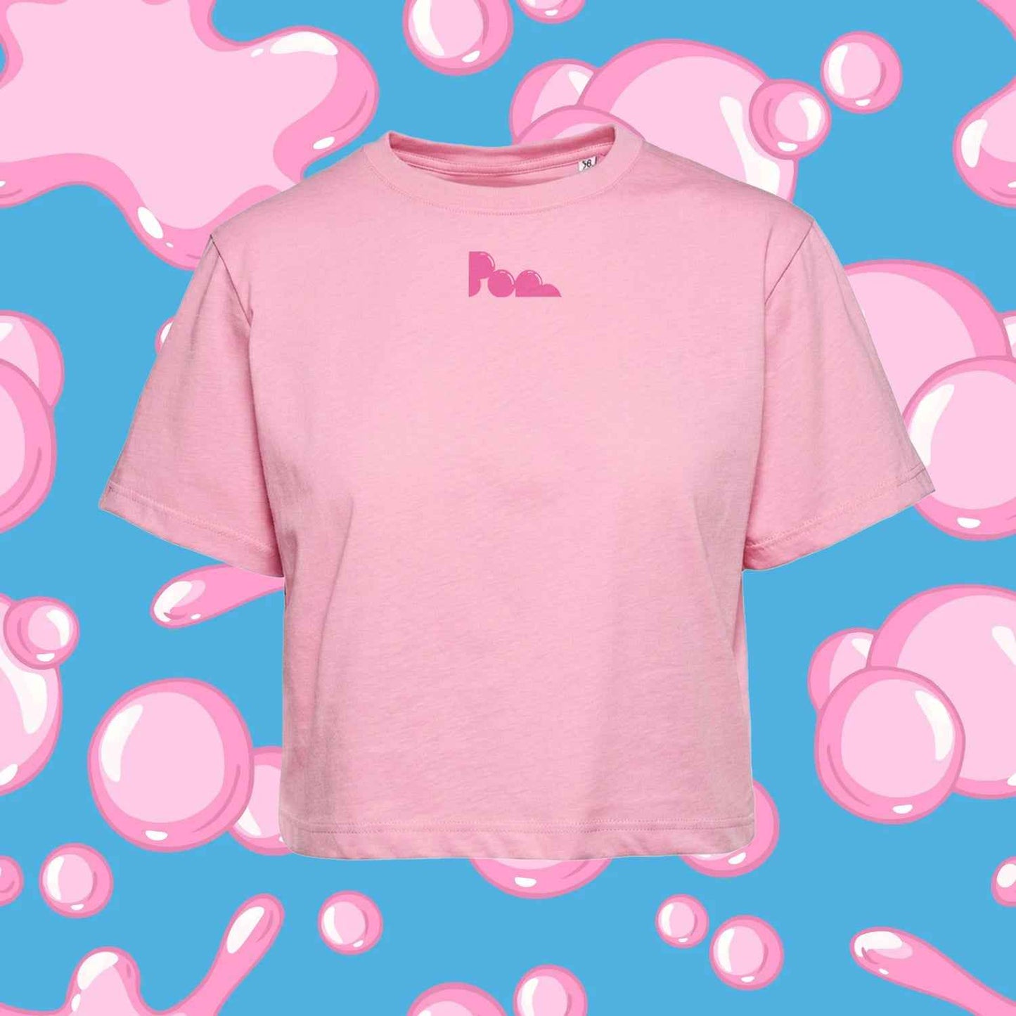 T-Shirt "Logo Pop" - Crop