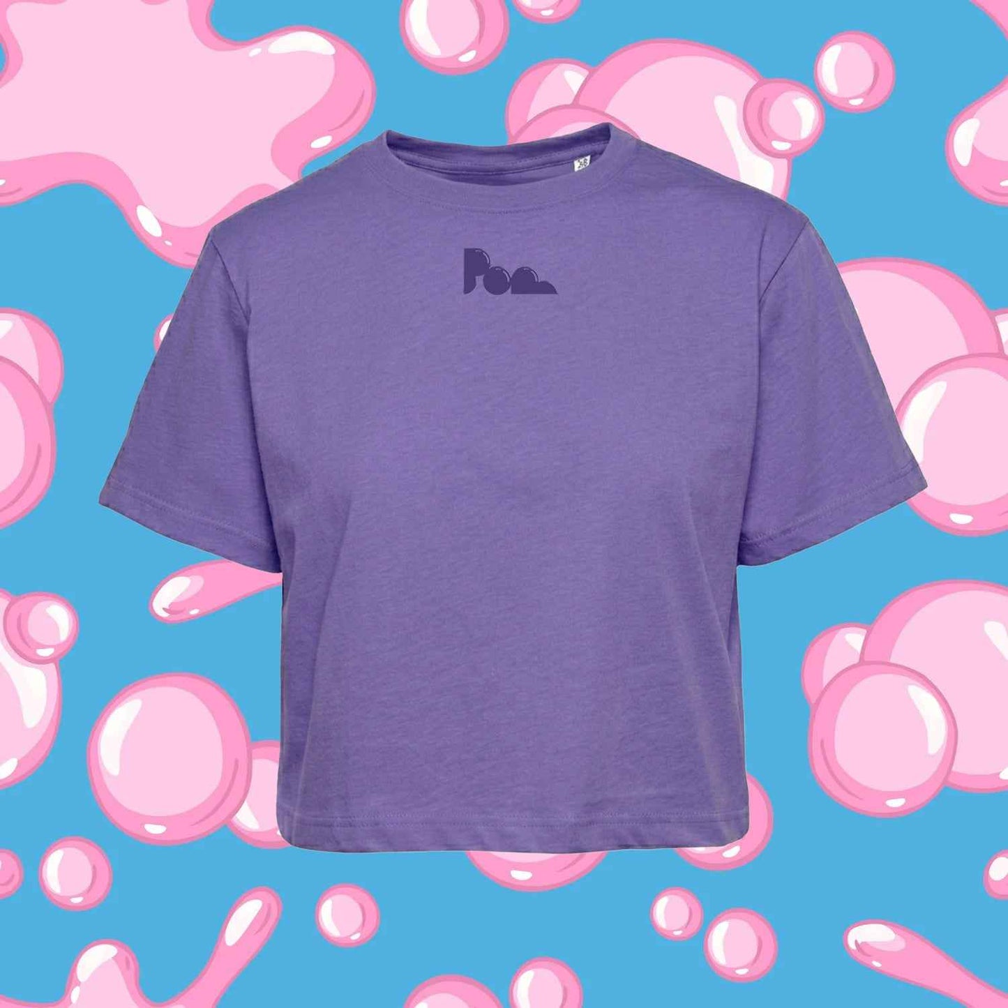 T-Shirt "Logo Pop" - Crop