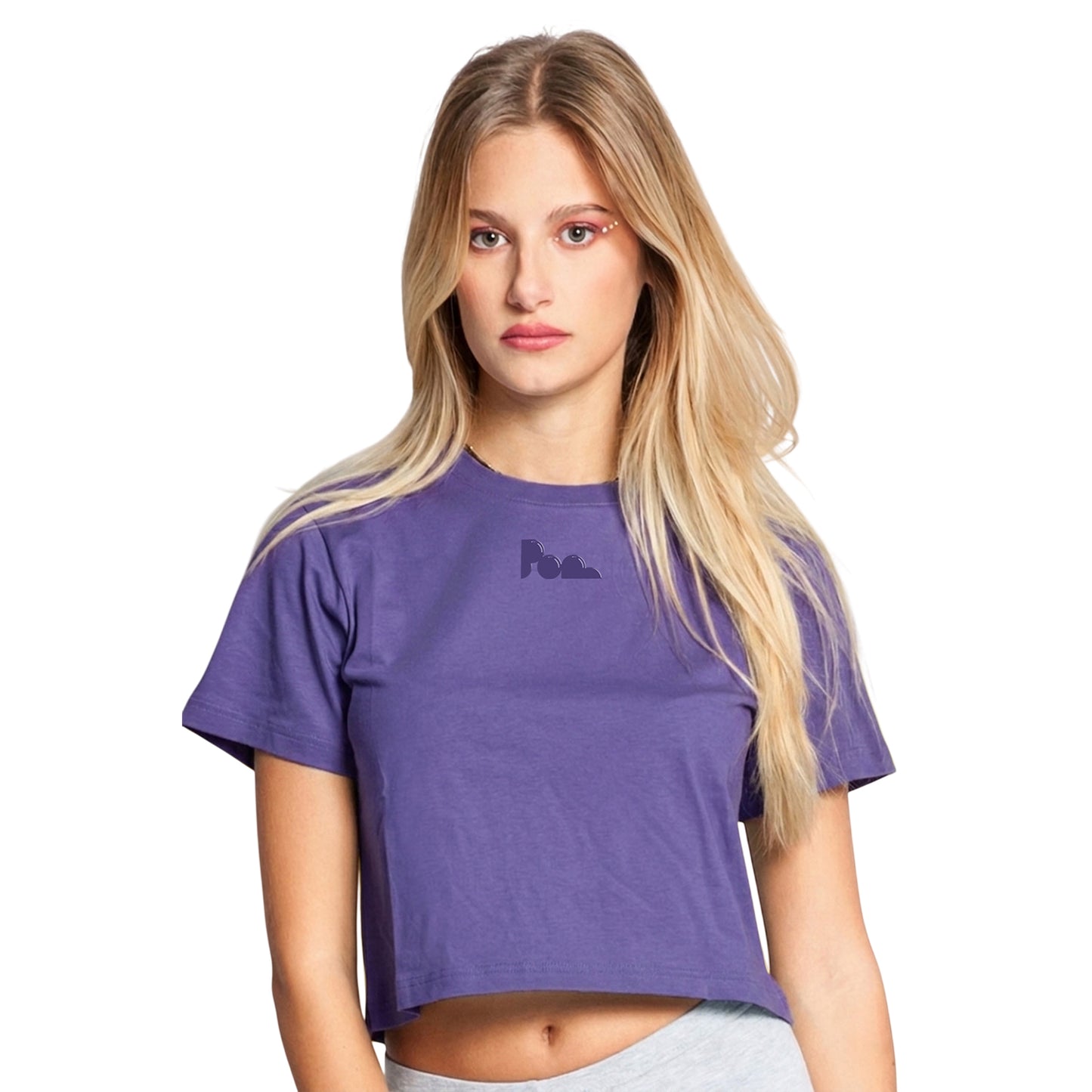 T-Shirt "Logo Pop" - Crop