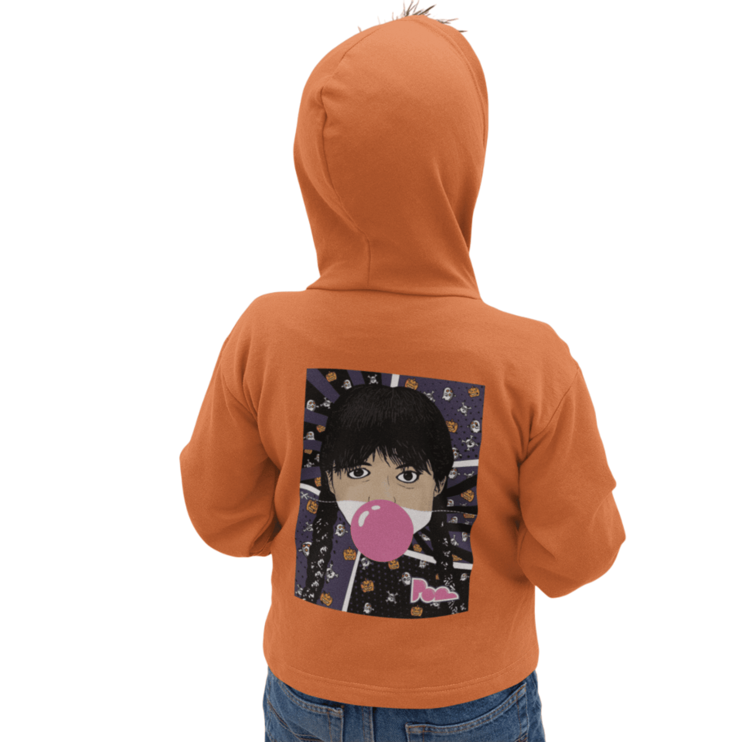Felpa con zip Halloween Edition KIDS - POP "Mercoledì Addams"
