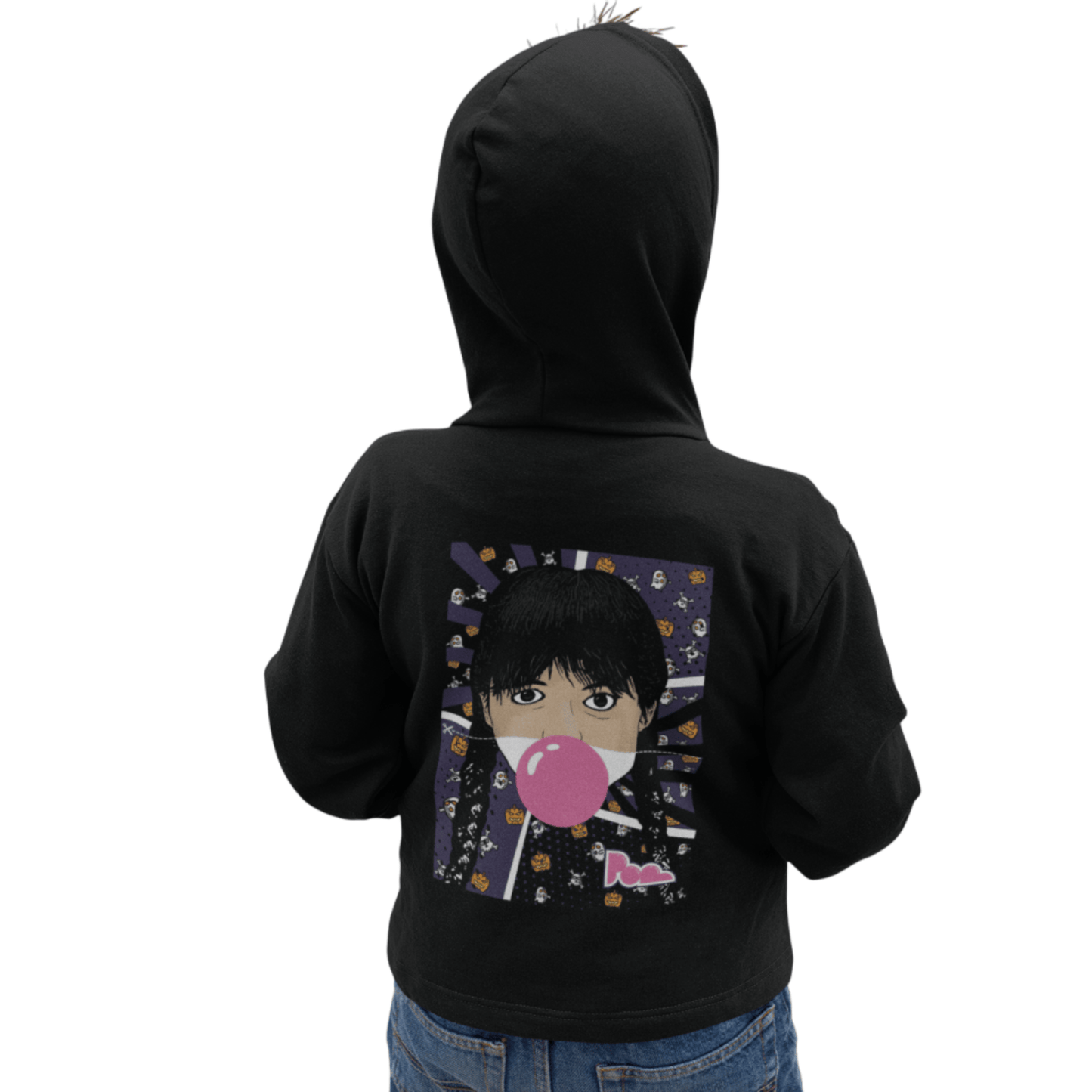 Felpa con zip Halloween Edition KIDS - POP "Mercoledì Addams"